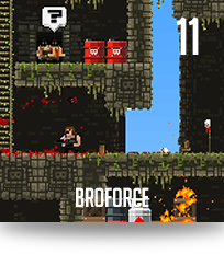 Calendrier J11 Broforce Le calendrier de lavent des jeux indé 2013